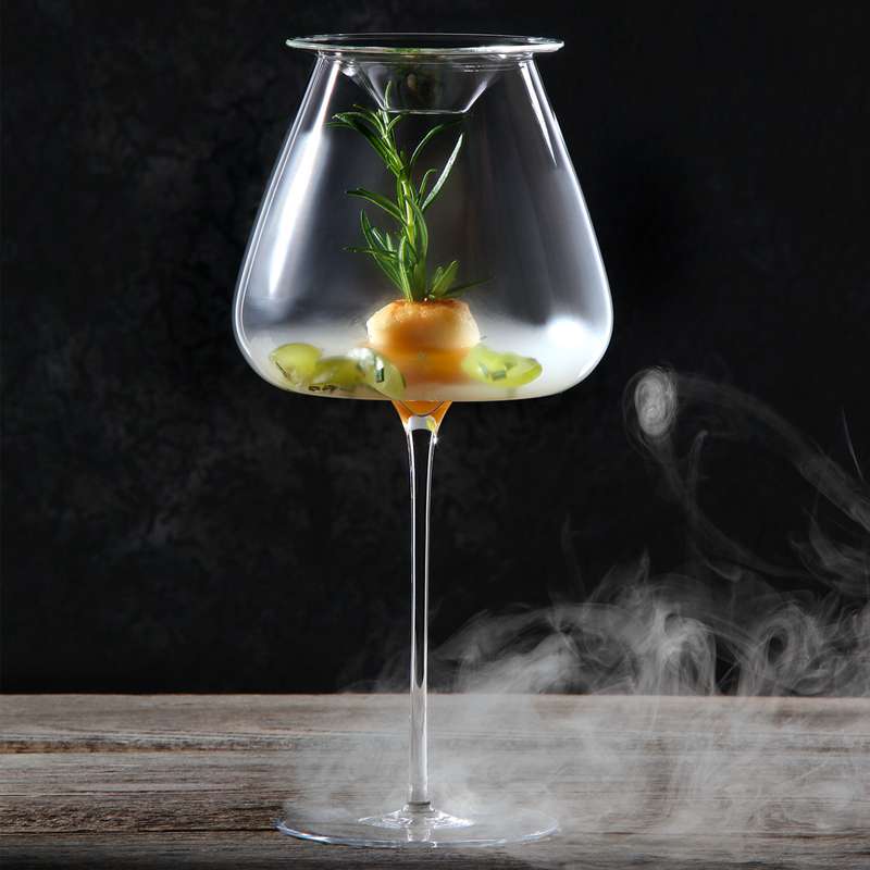 9 cm Tesoro Coperchio Calice in Vetro Borosilicato - Set 2 Pezzi - Image 3