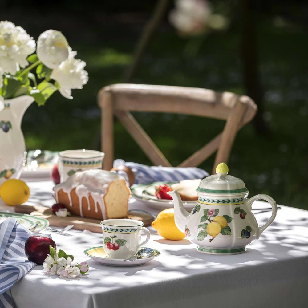 90 cl - French Garden Fleurence Teiera In Porcellana Premium - Image 3