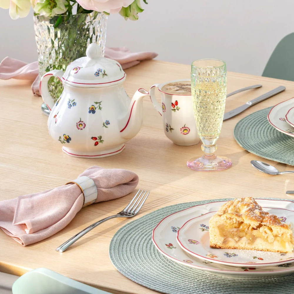 90 cl - Petite Fleur Teiera In Porcellana Premium - Image 4