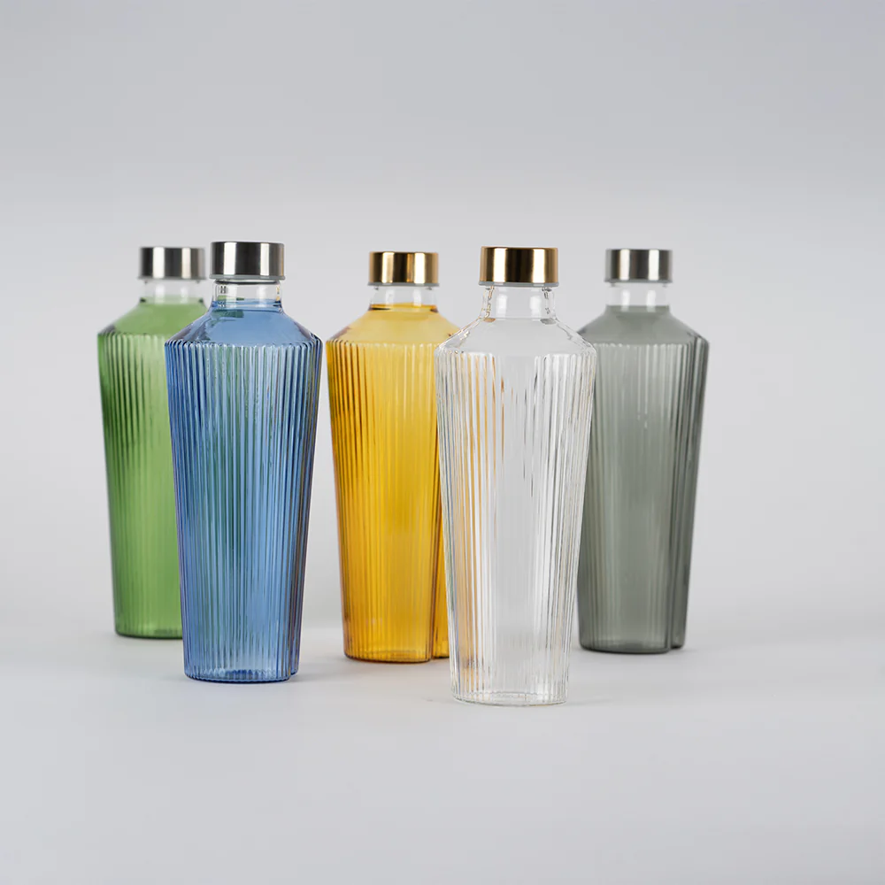 90 cl - Handy Bottiglia Acqua Soffiata e Lavorata a Mano In Vetro Borosilicato - Image 12