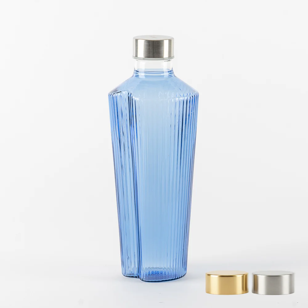 90 cl - Handy Bottiglia Acqua Soffiata e Lavorata a Mano In Vetro Borosilicato - Image 14