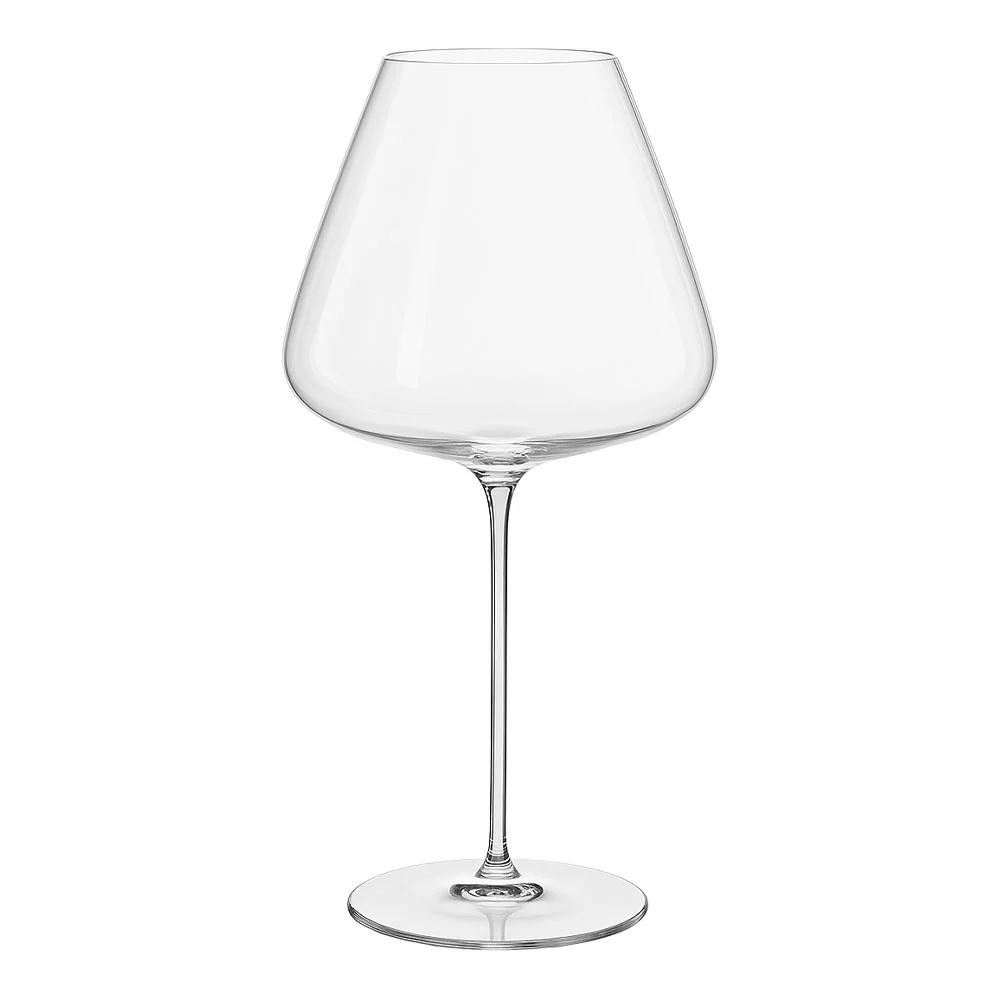 98 cl - Plume Calice Vino Rosso Gran Rosso In Vetro Set 2 Pz