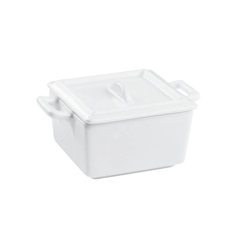 9x3.6 cm - Finger Food Mini Casseruola In Porcellana