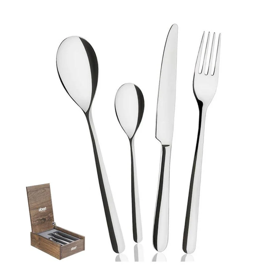 Allegra Servizio Posate In Acciaio Inox - Set 24 Pz - Image 2