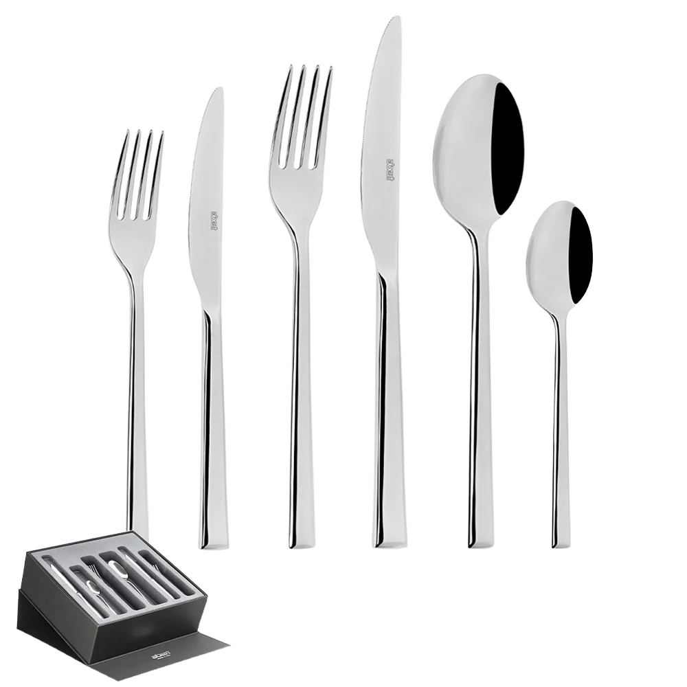 Dinamica Servizio Posate In Acciaio Inox Set 75 Pz