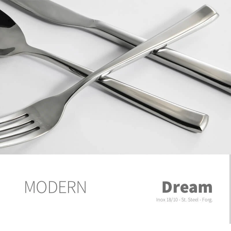 Dream Servizio Posate In Acciaio Inox Forgiato - Set 24 Pz - Image 2