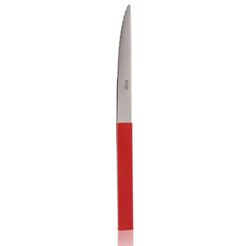 New Line Coltello Bistecca In Acciaio Inox - Set 12 Pz - Image 3