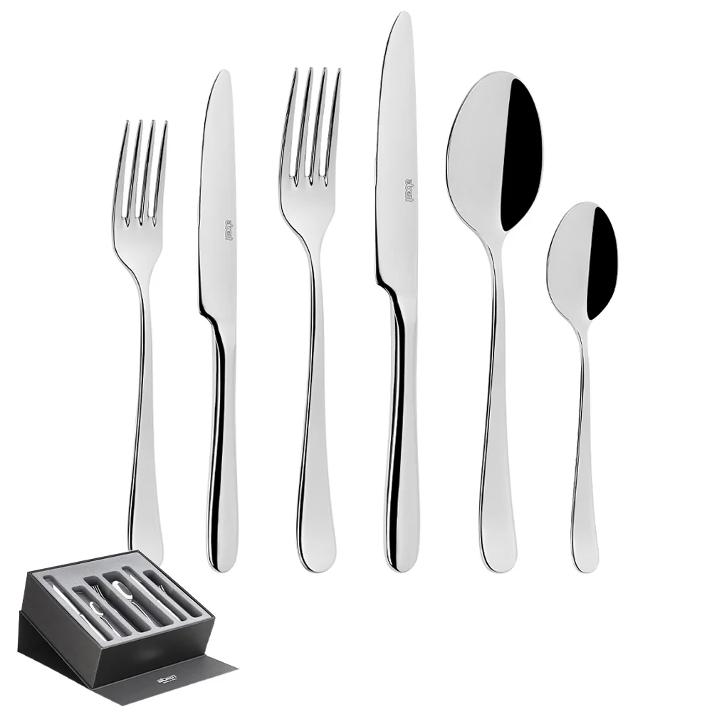 Relais Servizio Posate In Acciaio Inox Set 75 Pz