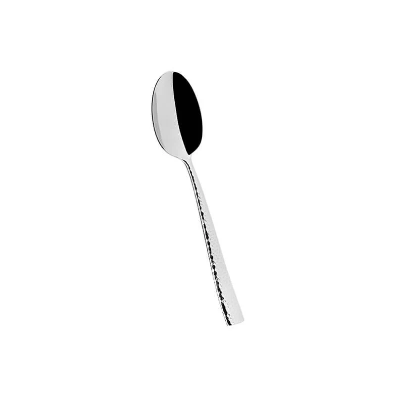 Rinascimento Cucchiaino Caffè Martellato In Acciaio Inox - Set 12 Pz