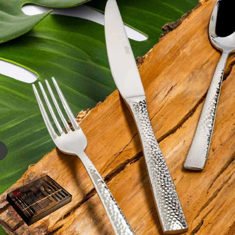 Rinascimento Servizio Posate In Acciaio Inox - Set 24 Pz - Image 3