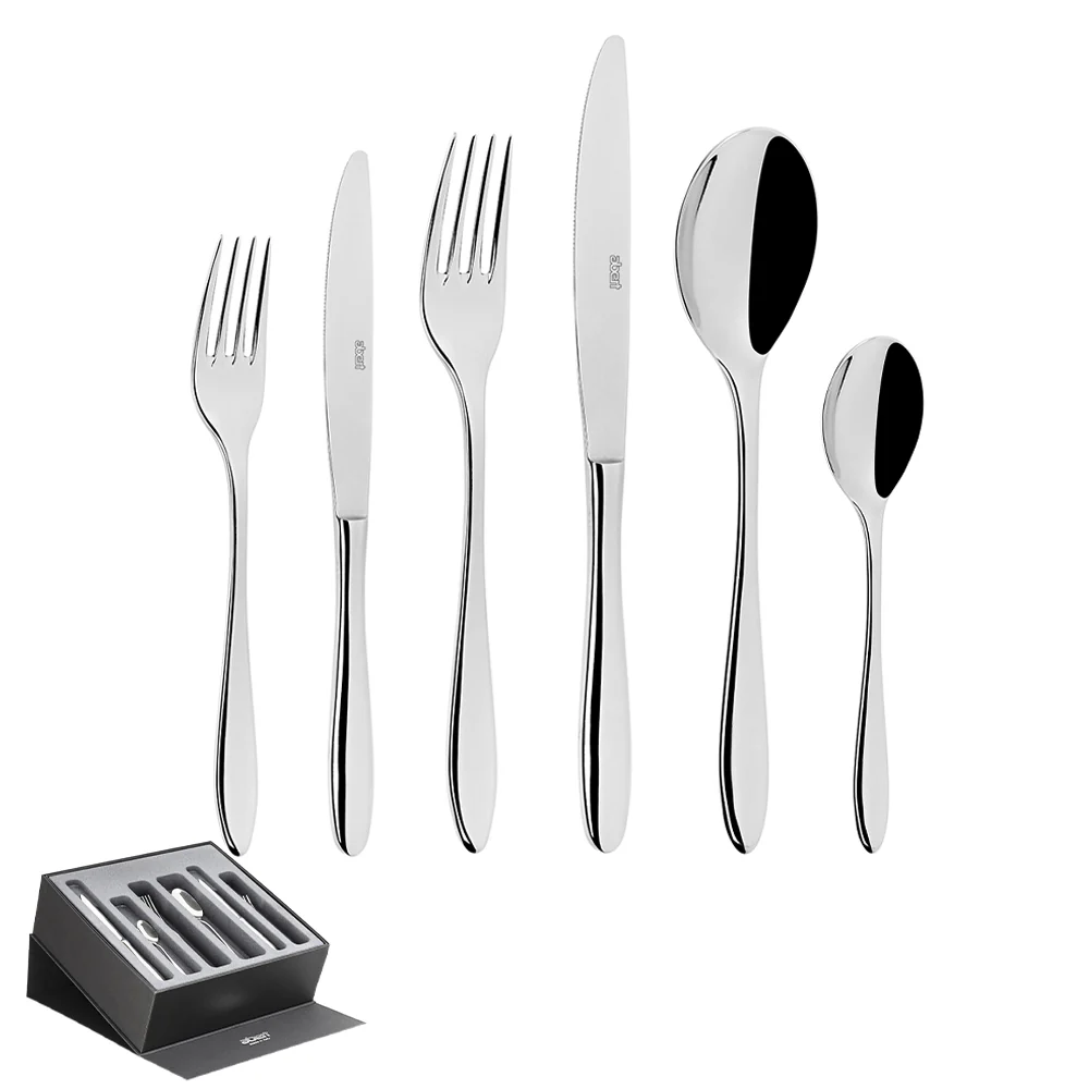 Style Servizio Posate In Acciaio Inox Set 75 Pz
