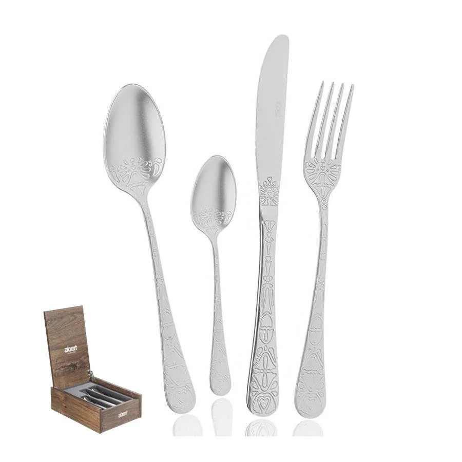 Tattoo Servizio Posate In Acciaio Inox - Set 24 Pz - Image 9