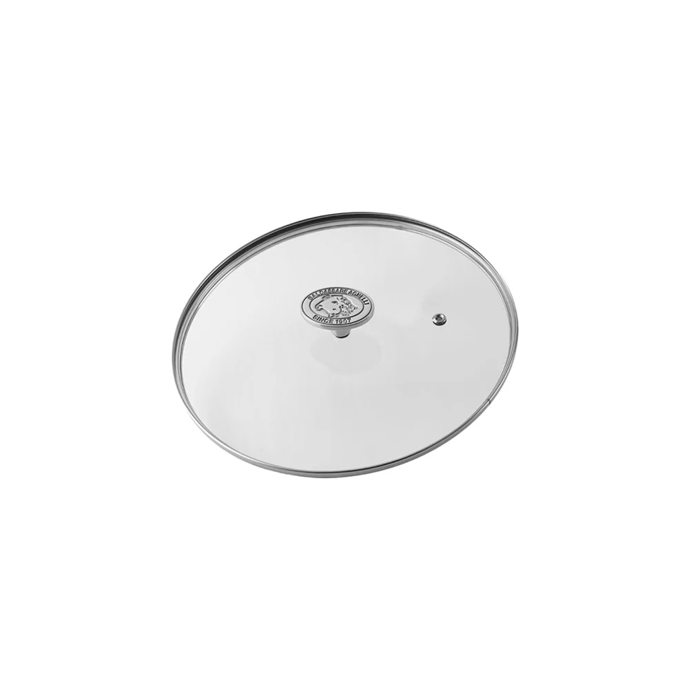 1907 5mm Coperchio In Vetro Con Pomolo In Acciaio - Image 2
