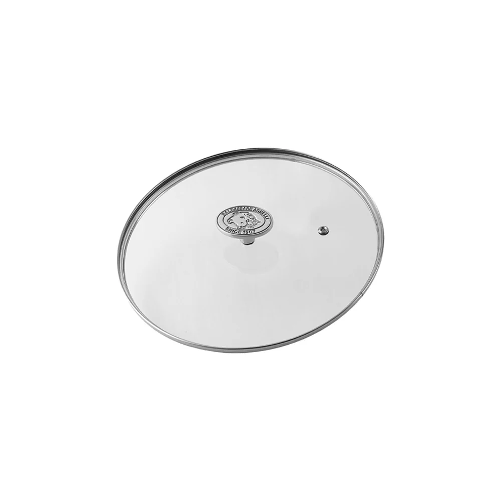 1907 5mm Coperchio In Vetro Con Pomolo In Acciaio - Image 3