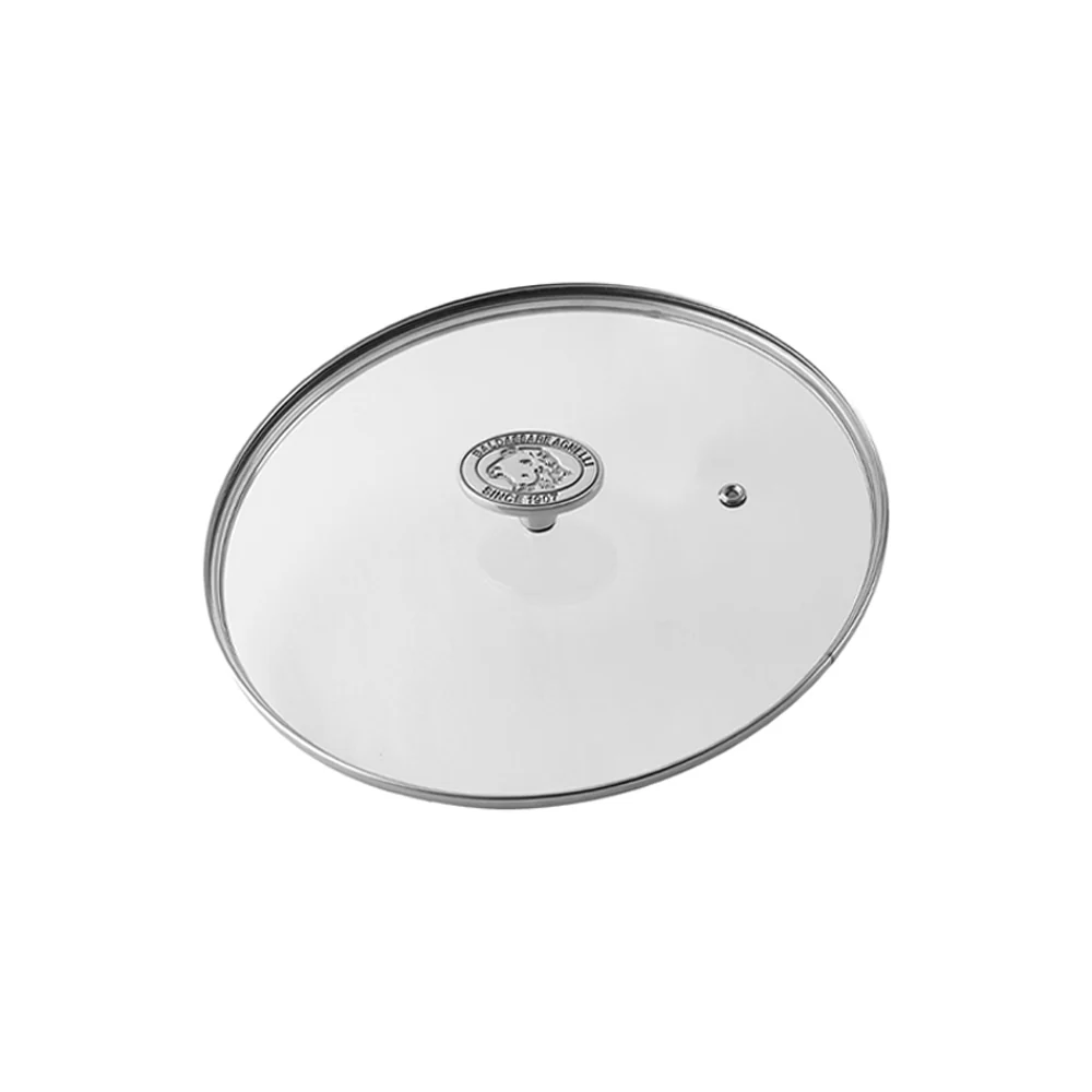 1907 5mm Coperchio In Vetro Con Pomolo In Acciaio - Image 5