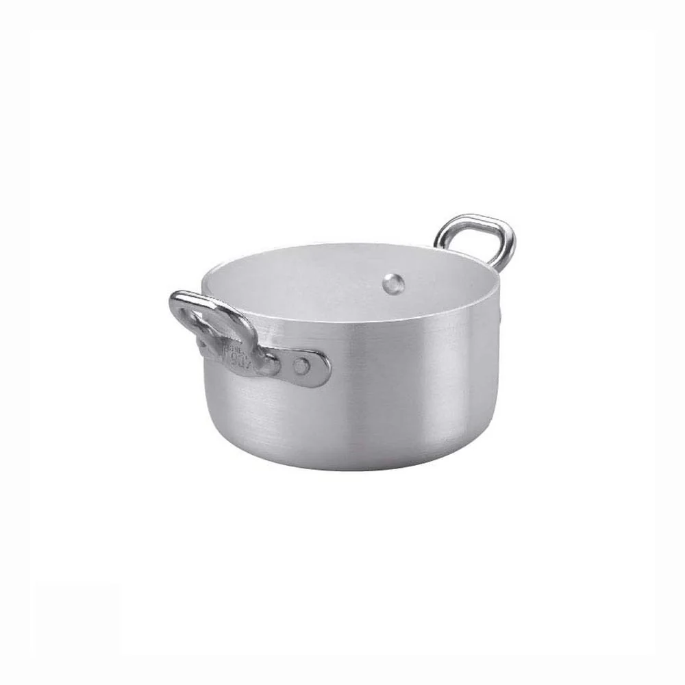 1932 Servizio In Tavola Casseruolina Alta Monoporzione In Alluminio Con Manici 1907 In Acciaio Inox - Image 2