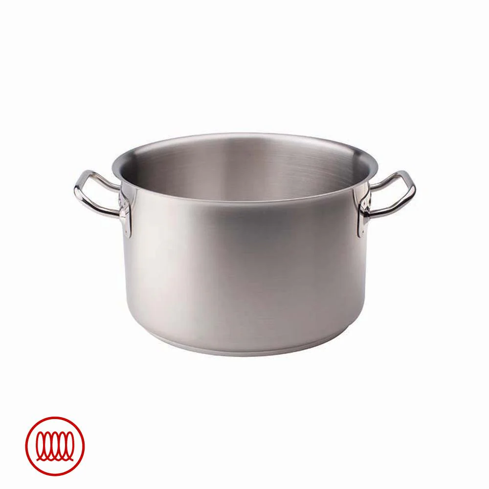 Acciaio Inox Casseruola Alta Induzione Con Due Maniglie - Image 10