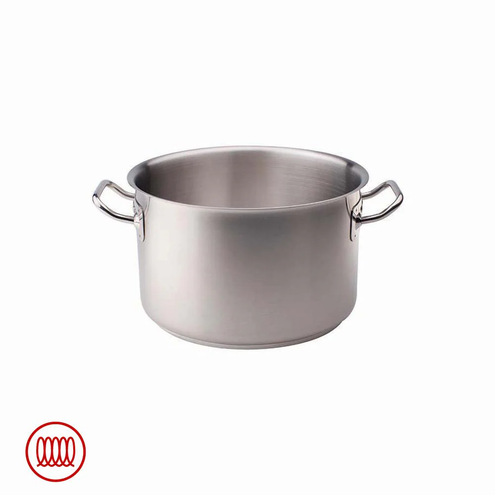 Acciaio Inox Casseruola Alta Induzione Con Due Maniglie - Image 6