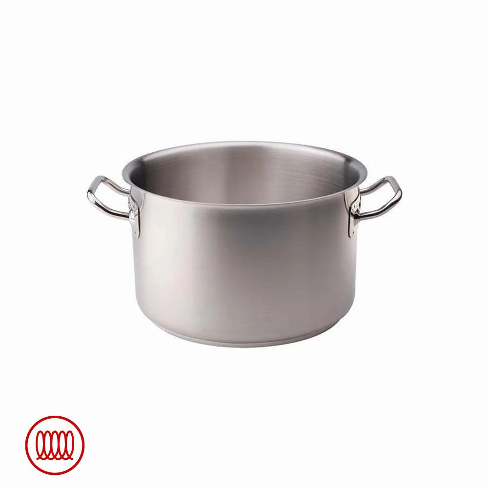Acciaio Inox Casseruola Alta Induzione Con Due Maniglie - Image 7