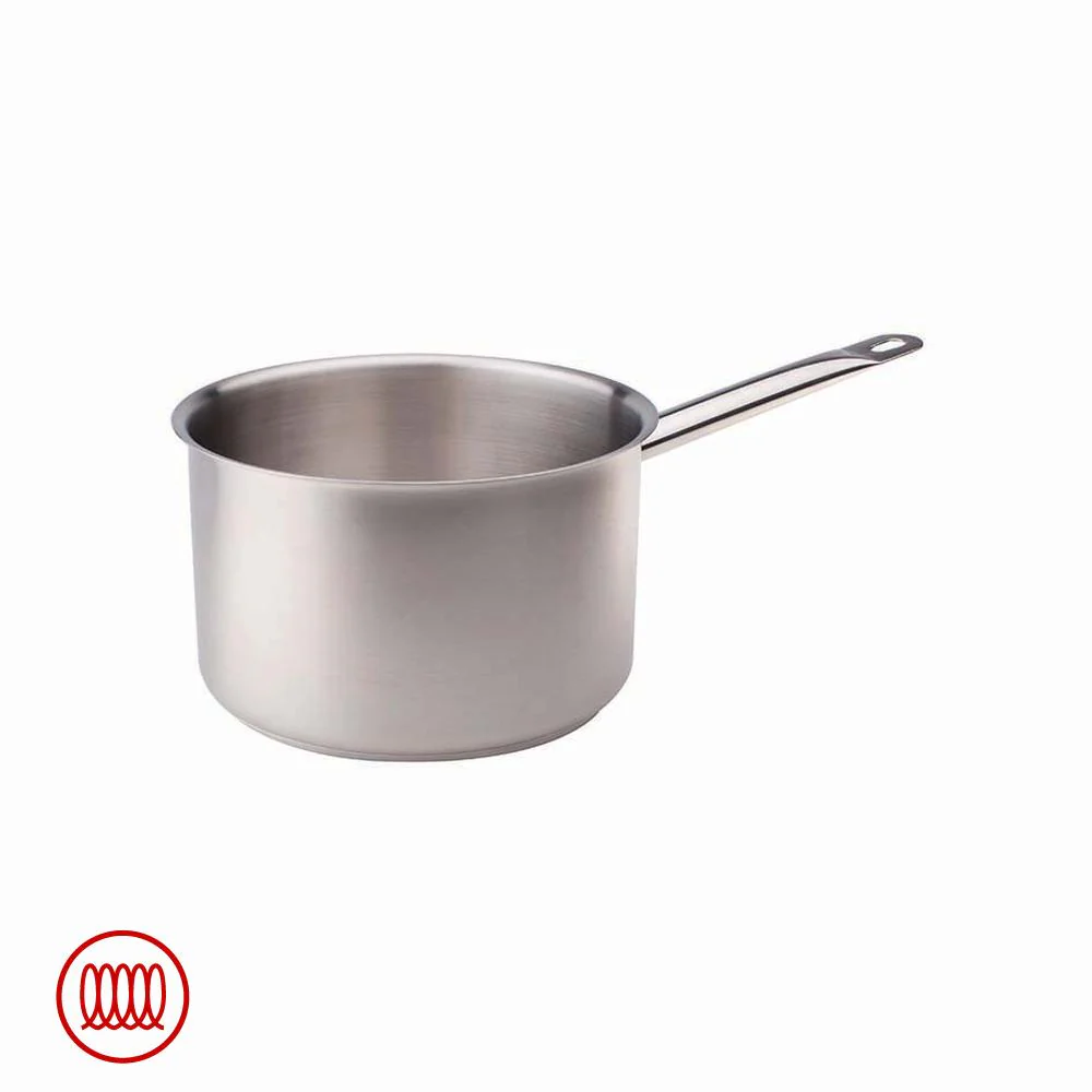 Acciaio Inox Casseruola Alta Induzione Con Manico Tubolare - Image 5