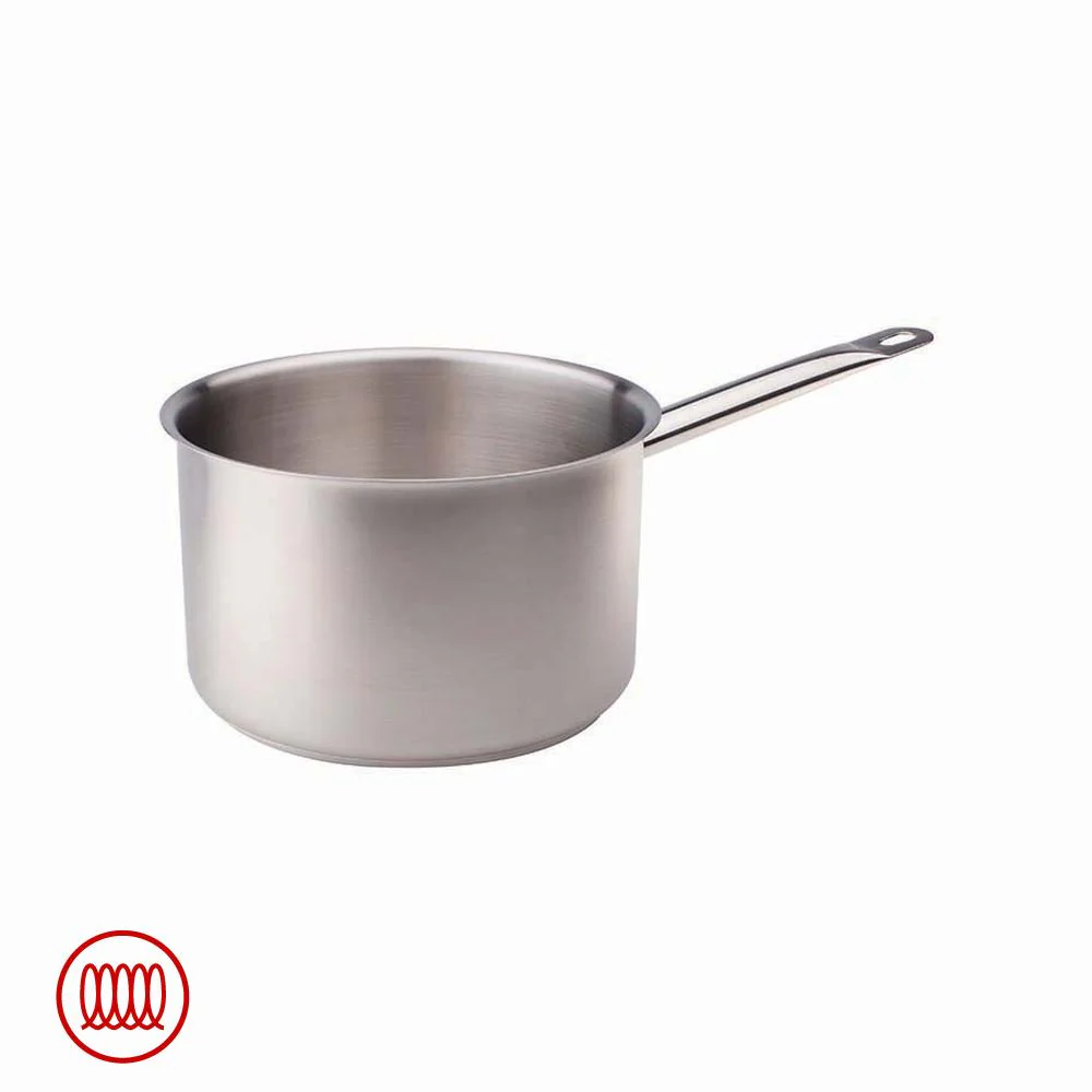 Acciaio Inox Casseruola Alta Induzione Con Manico Tubolare - Image 6