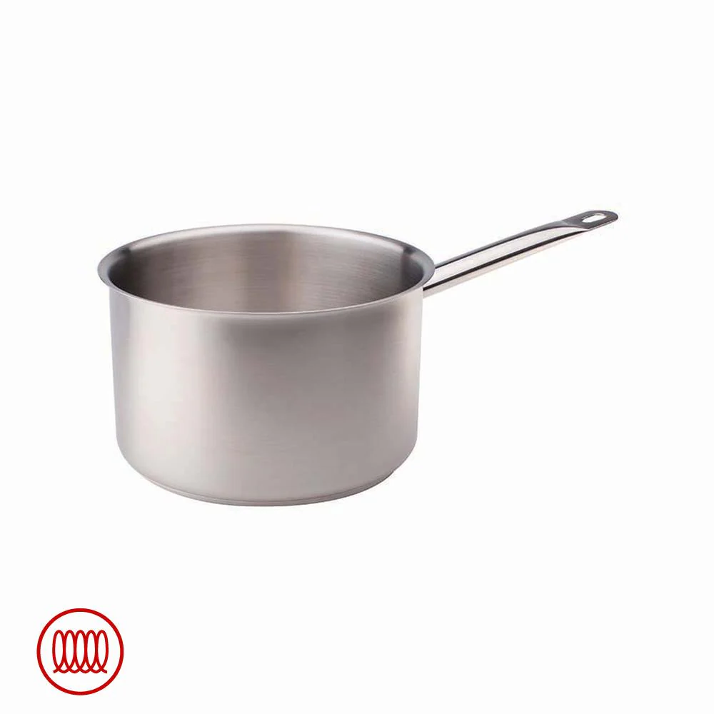 Acciaio Inox Casseruola Alta Induzione Con Manico Tubolare - Image 7