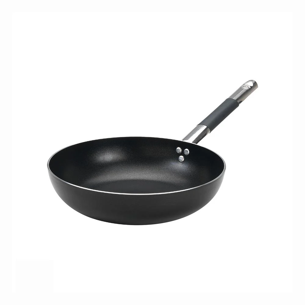 Alblack 3 mm Padella Alta Svasata Antiaderente In Alluminio Con Manico Cool Inox - Image 2
