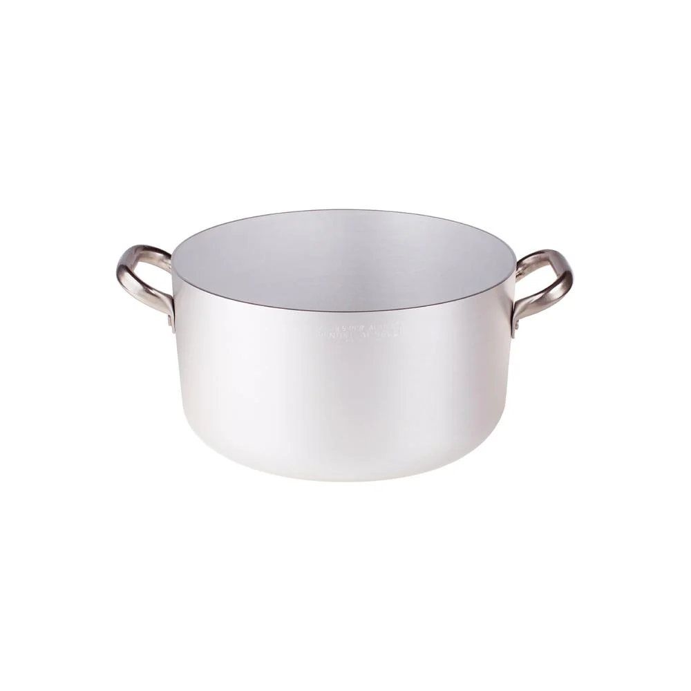 Alluminio 3mm Professionale Casseruola Alta Con 2 Maniglie Inox - Image 13