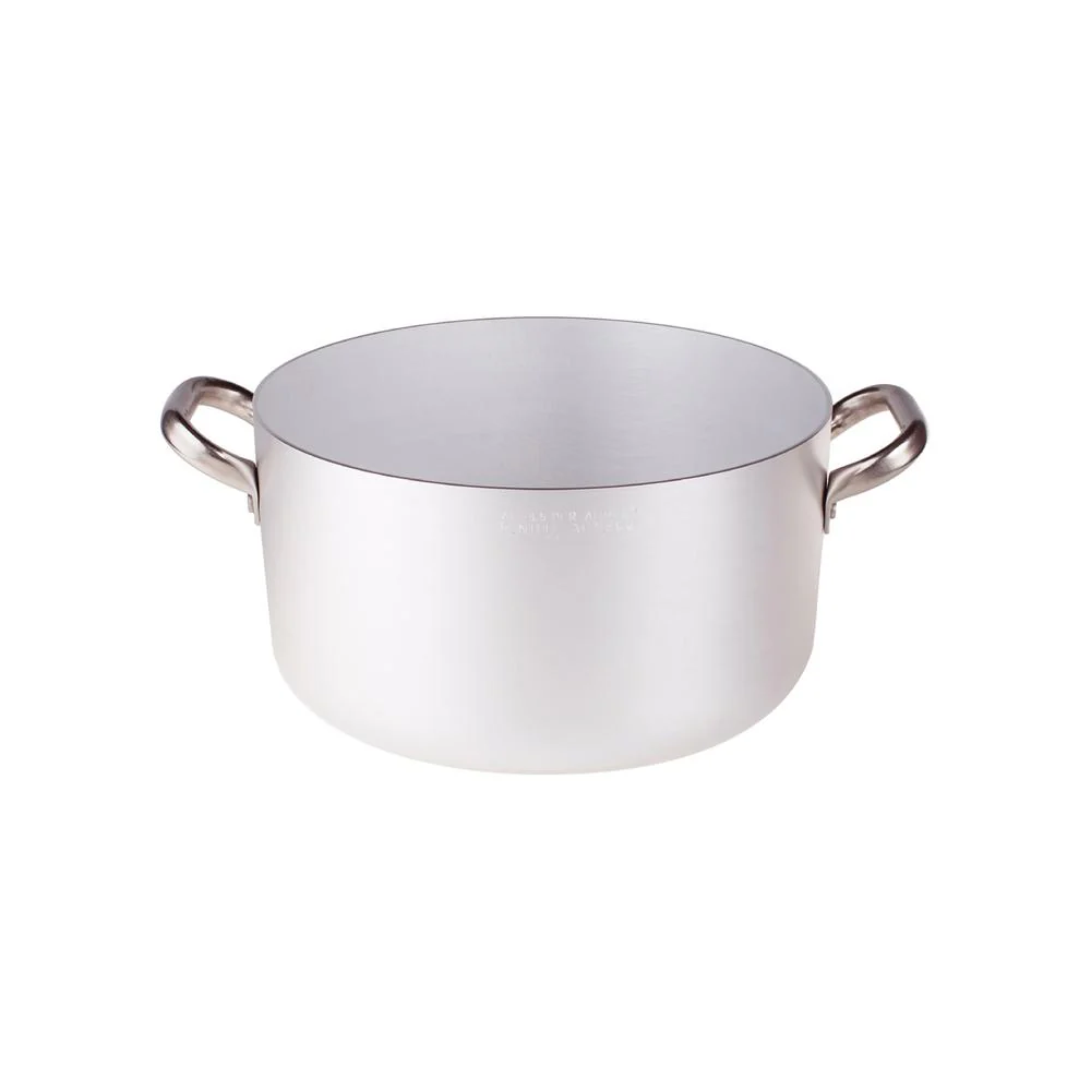 Alluminio 3mm Professionale Casseruola Alta Con 2 Maniglie Inox - Image 15