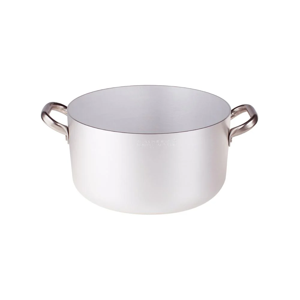 Alluminio 3mm Professionale Casseruola Alta Con 2 Maniglie Inox - Image 16