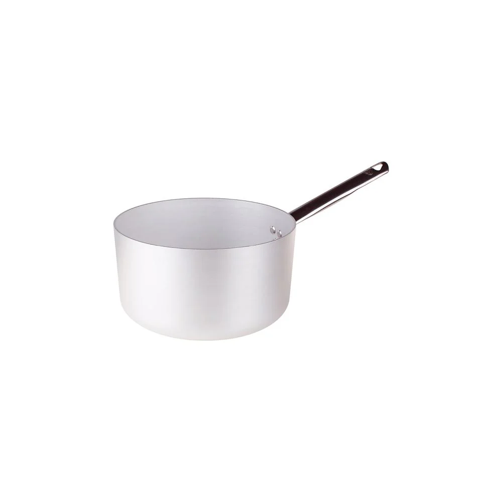 Alluminio 3mm Professionale Casseruola Alta Con Manico Tubolare Inox - Image 11