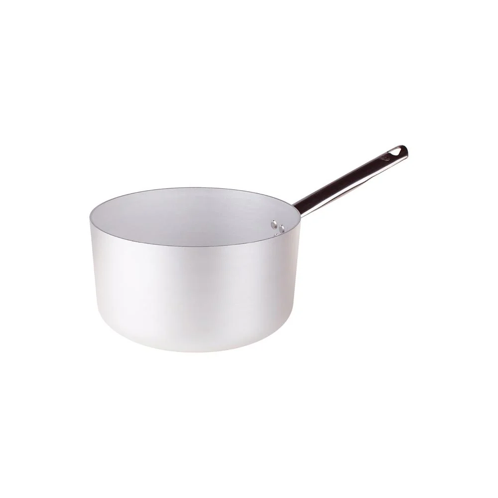 Alluminio 3mm Professionale Casseruola Alta Con Manico Tubolare Inox - Image 16