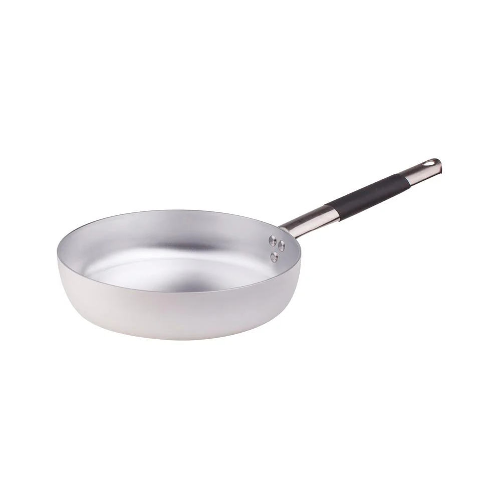 Alluminio 3mm Professionale Padella Alta Sauté Con Manico Cool Inox - Image 14