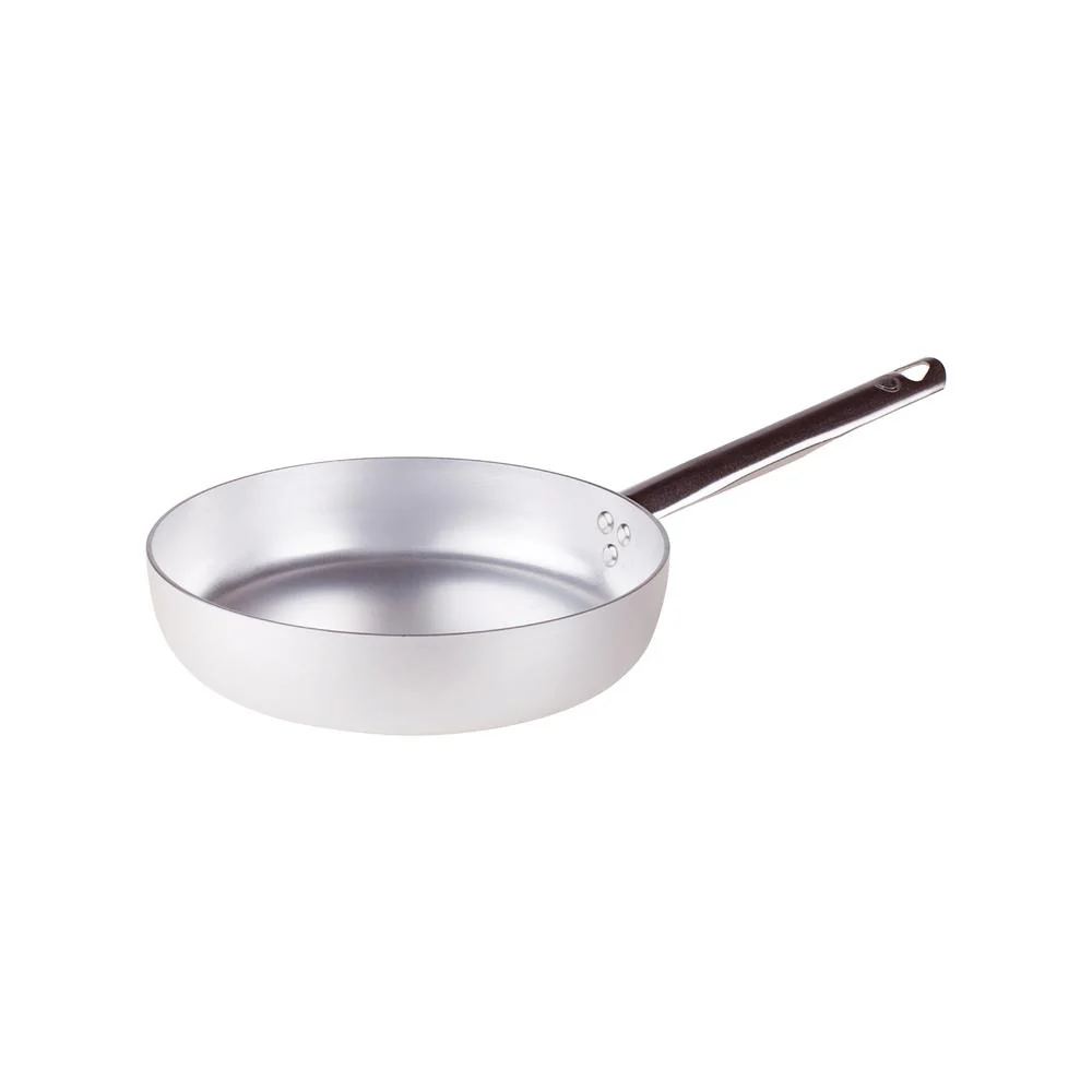 Alluminio 3mm Professionale Padella Alta Sauté Con Manico Tubolare Inox - Image 15