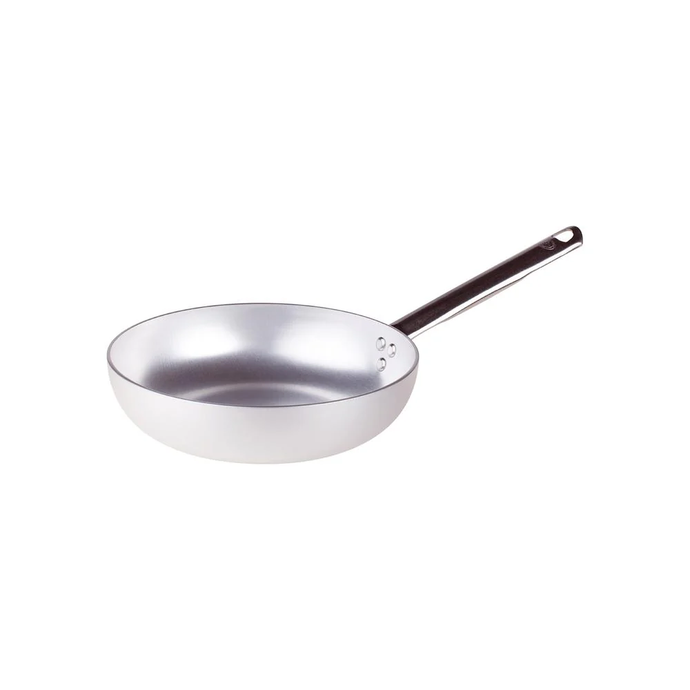 Alluminio 3mm Professionale Padella Alta Svasata Con Manico Tubolare Inox - Image 13