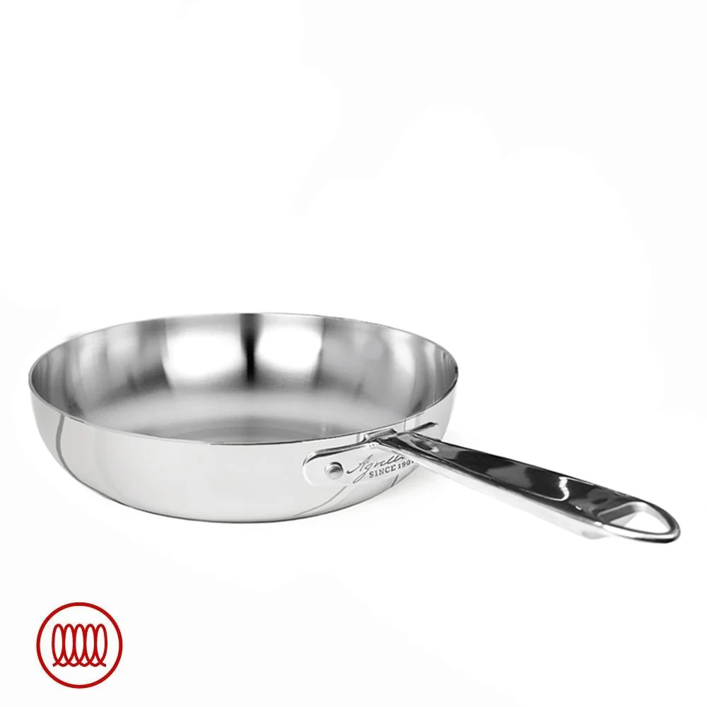 Alu-Inox 3-ply Padella Alta Induzione Con Manico Tubolare In AluInox - Image 12