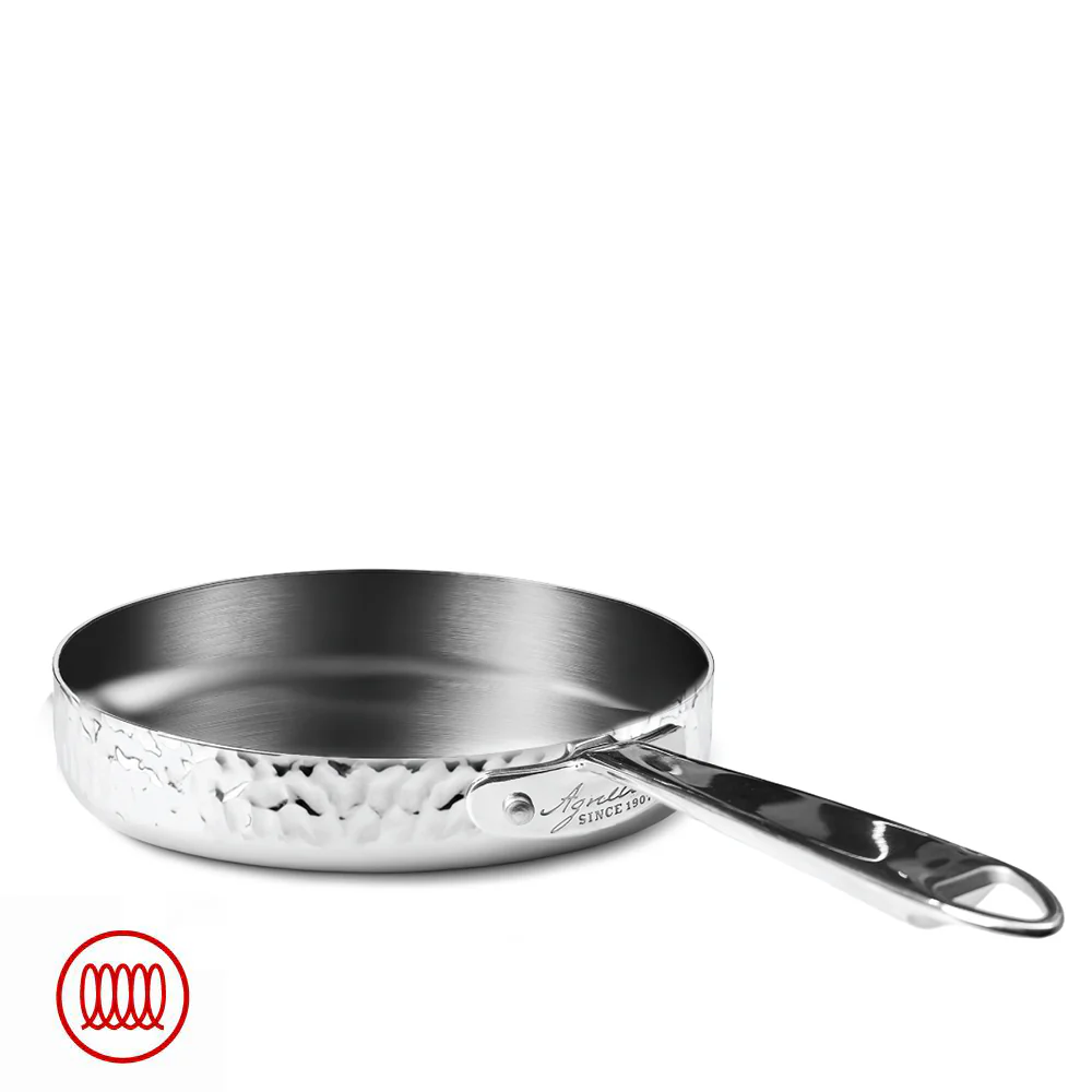 Alu-Inox 3-ply Padella Alta Induzione Con Manico Tubolare In AluInox - Image 13