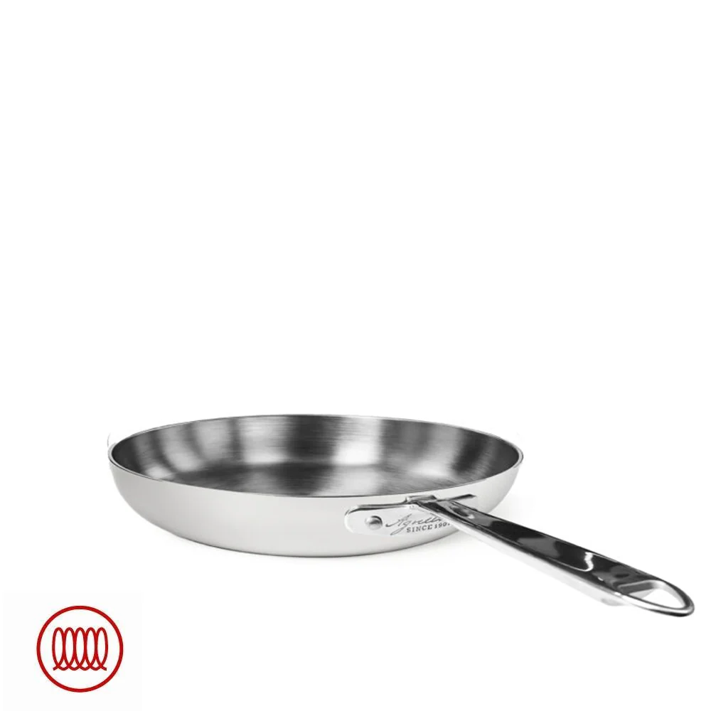 Alu-Inox 5-Ply Padella Bassa Con Manico 1907 In Alu-Inox - Image 3