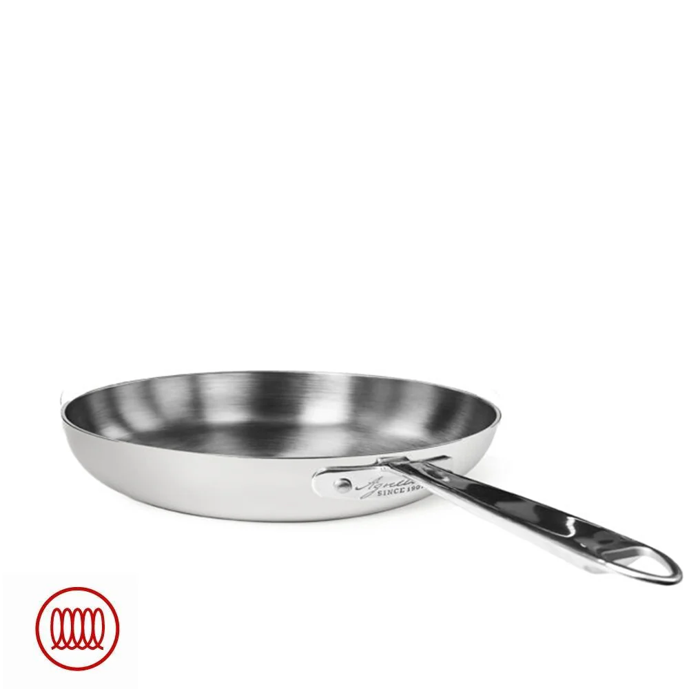 Alu-Inox 5-Ply Padella Bassa Con Manico 1907 In Alu-Inox - Image 4