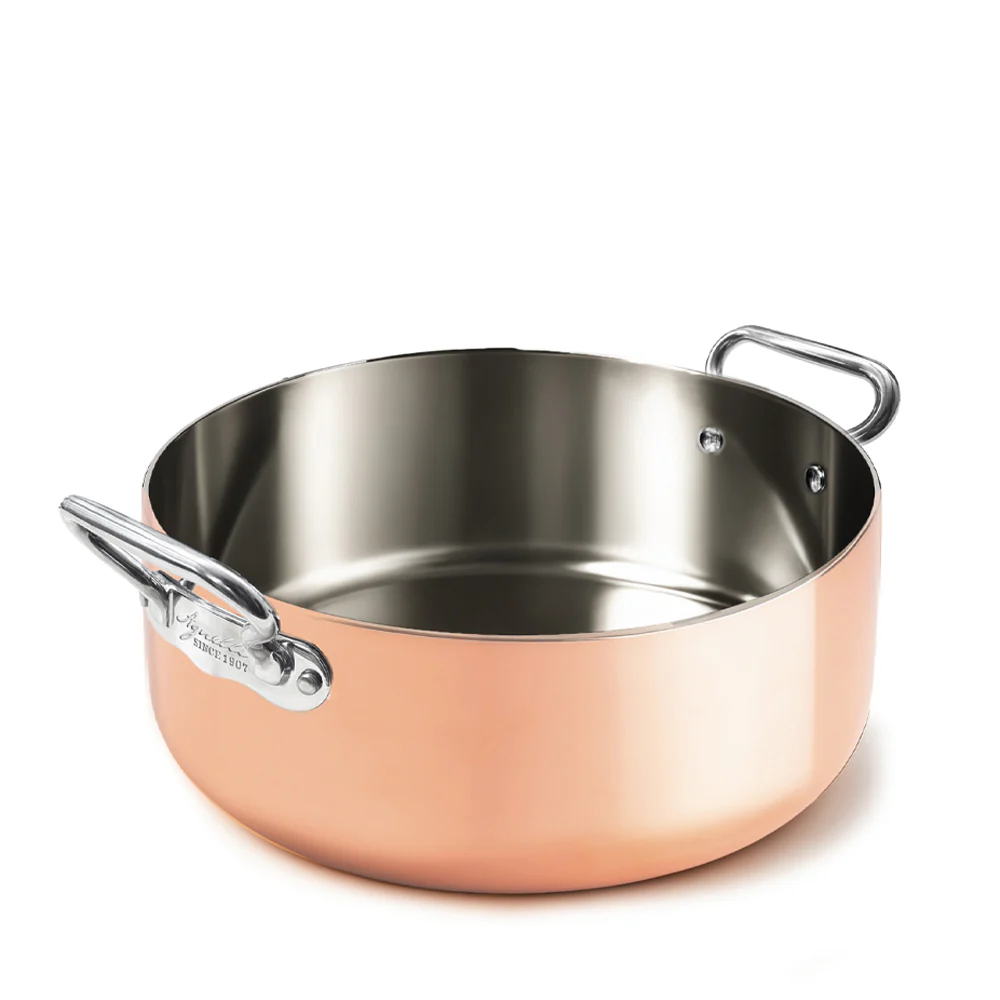 Copper4 Casseruola Bassa Induzione Con 2 Maniglie - Image 2