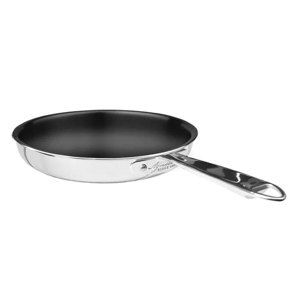 Non-Stick Alu-Inox Padella Bassa Con Antiaderente Sharkskin In Alluminio Con Manico Inox - Image 4