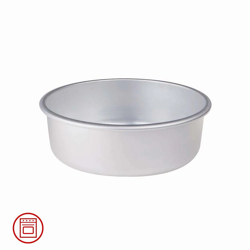 Pasticceria & Pizza Tortiera Conica Alta 8 cm Con Orlo In Alluminio - Image 4