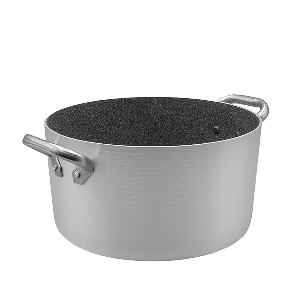 SharkSkin Casseruola Alta In Alluminio Antiaderente Con 2 Maniglie Acciaio Inox - Image 5