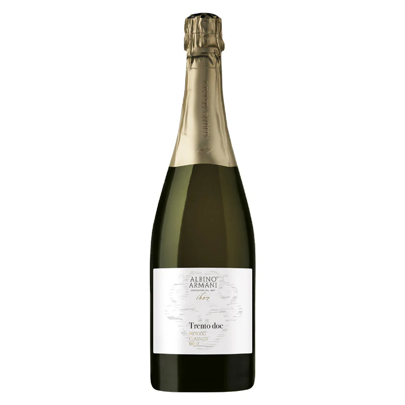 Albino Armani Metodo Classico Trento DOC + 2 Calici Flute Etoilè Sparkle Xtreme 48 cl - Image 3
