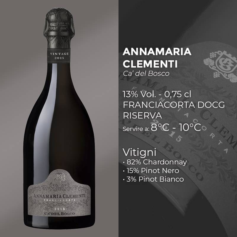 Annamaria Clementi Franciacorta DOCG Riserva 2015 Ca' del Bosco - Image 2