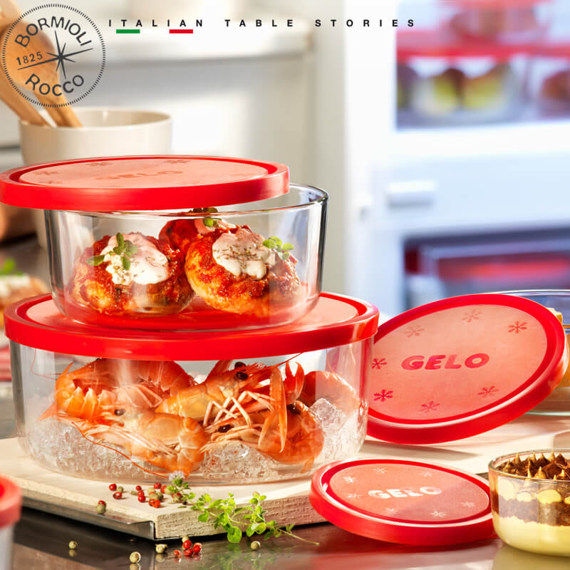 Gelo Set Contenitori Per Alimenti In Vetro - Set 3 Pz - Image 2