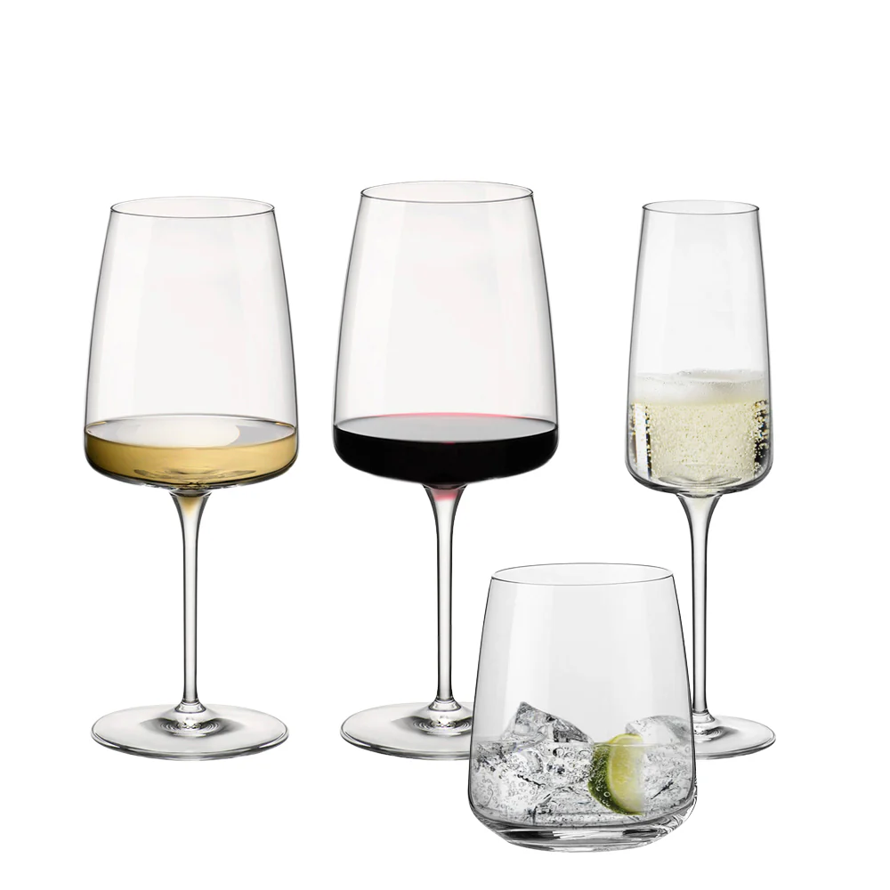Nexo Set Calici e Bicchieri In Vetro - Set 24 Pz - Image 2