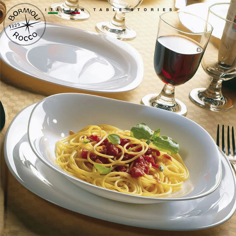 Parma Servizio Piatti In Vetro Opale - Set 19 Pz - Image 2