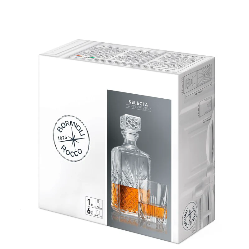 Selecta Set Whisky in Vetro - Set 7 Pezzi - Image 4