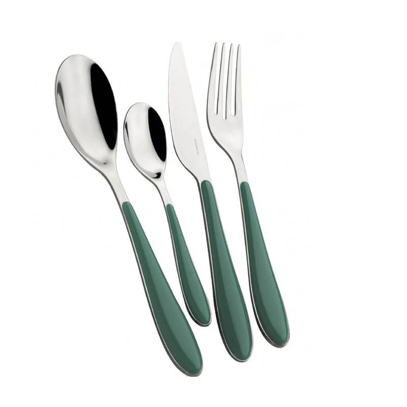 Gioia Servizio Posate Acciaio Inox e ABS - Set 24 Pz - Image 4